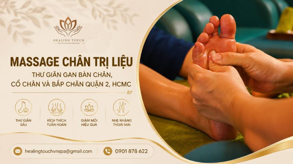 Massage chân trị liệu