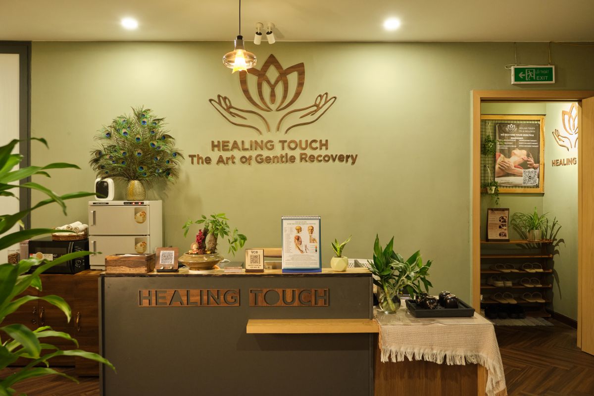 Dịch vụ xoa bóp trị liệu tại spa Healing Touch Spa