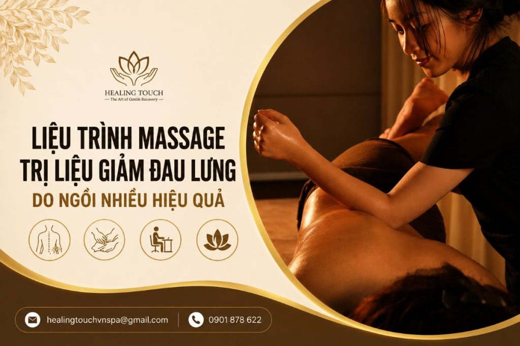 đau lưng do ngồi nhiều