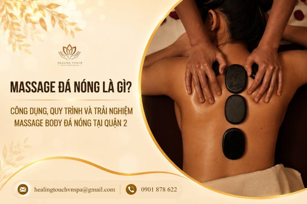 Massage đá nóng